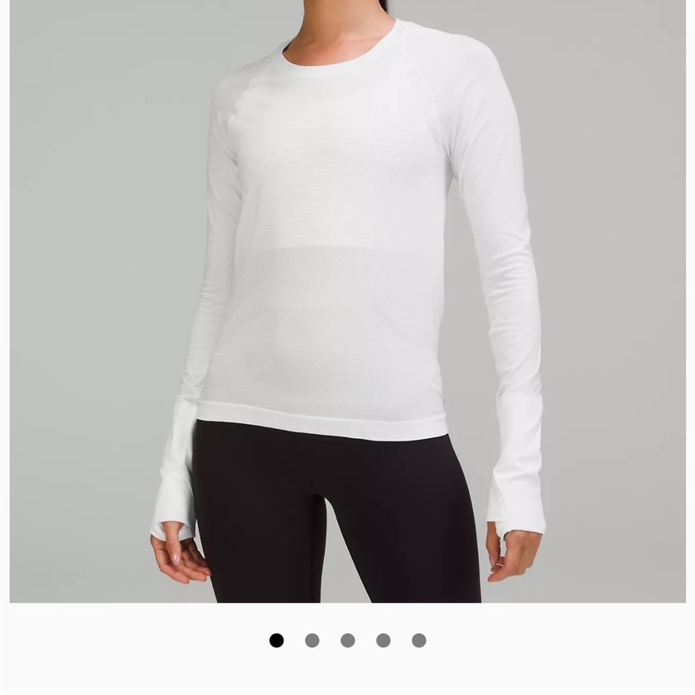 Womens Lululemon swiftly tech long sleeve shirt